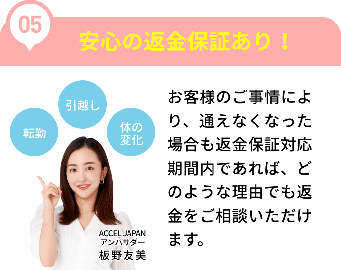 安心の返金保証あり！